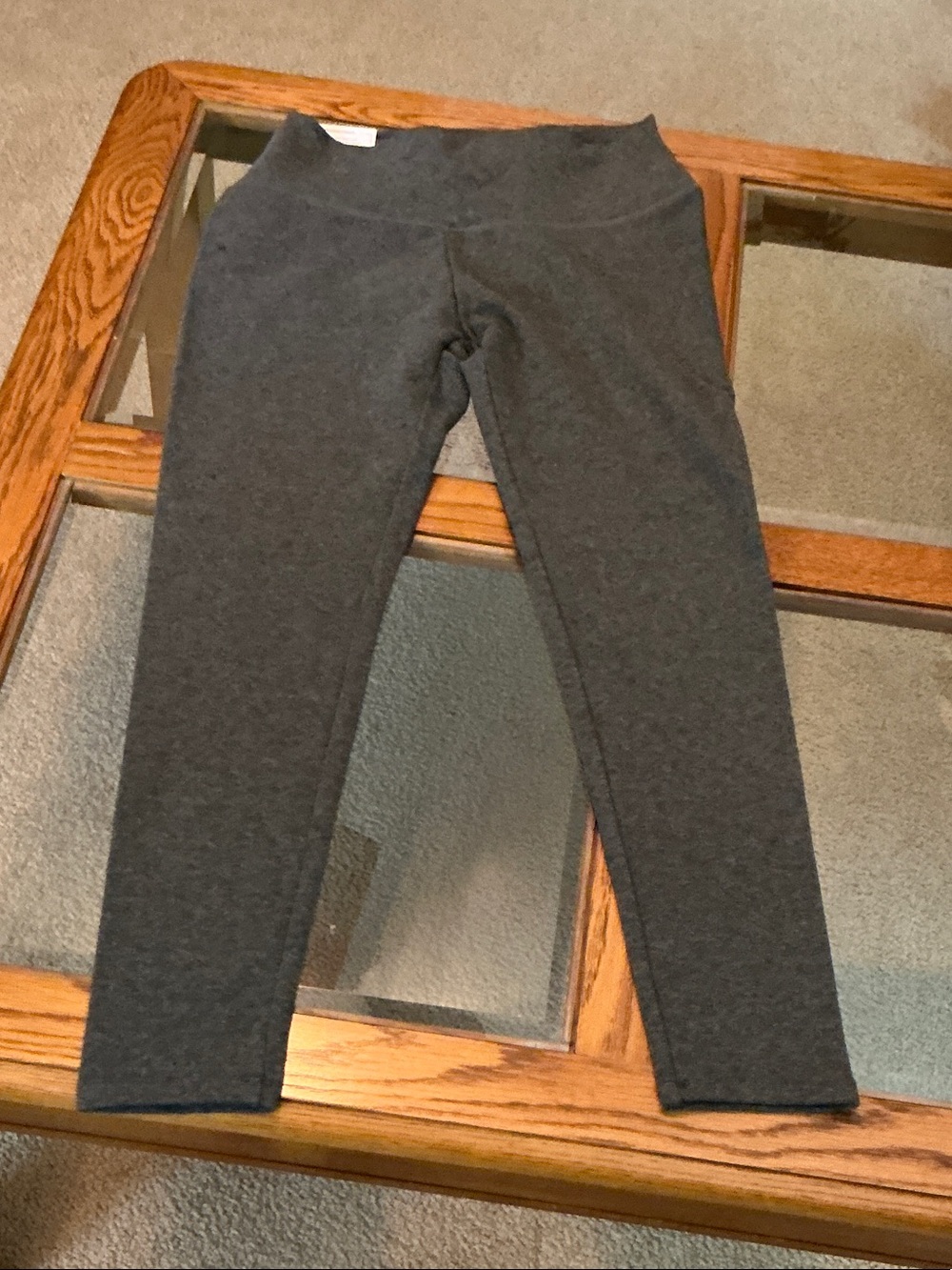 Charcoal Gray Stretch Leggings - Everyday Comfort